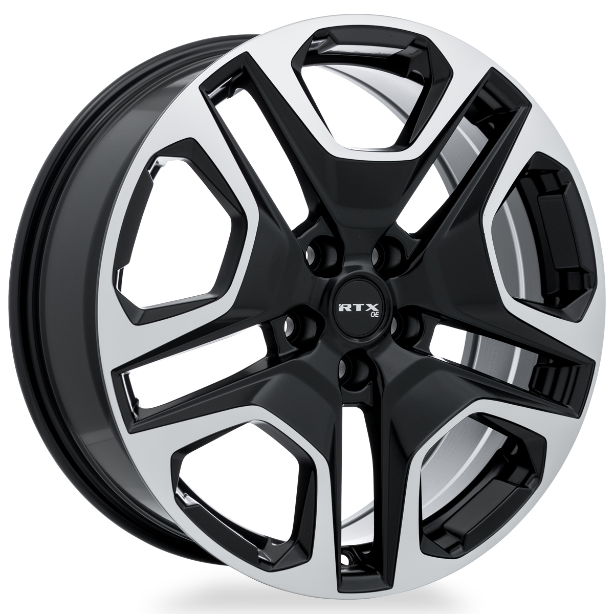 RTX OE Replica OSAKA Satin Black Machined wheel