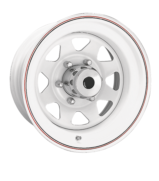 Ceco 8-SPOKE White wheel