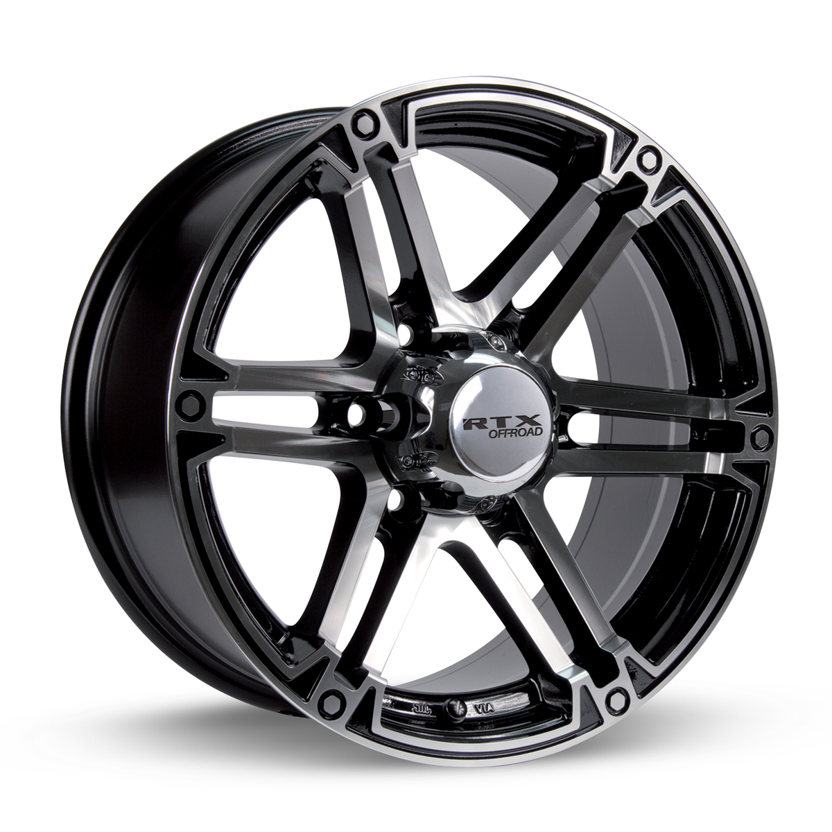 RTX SLATE Black Machined wheel