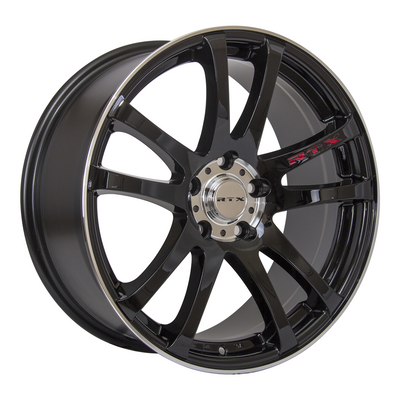 RTX TWIN Black Machined wheel