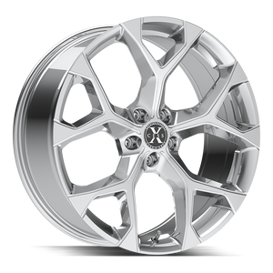 XCess 5 Flake X05 Chrome wheel