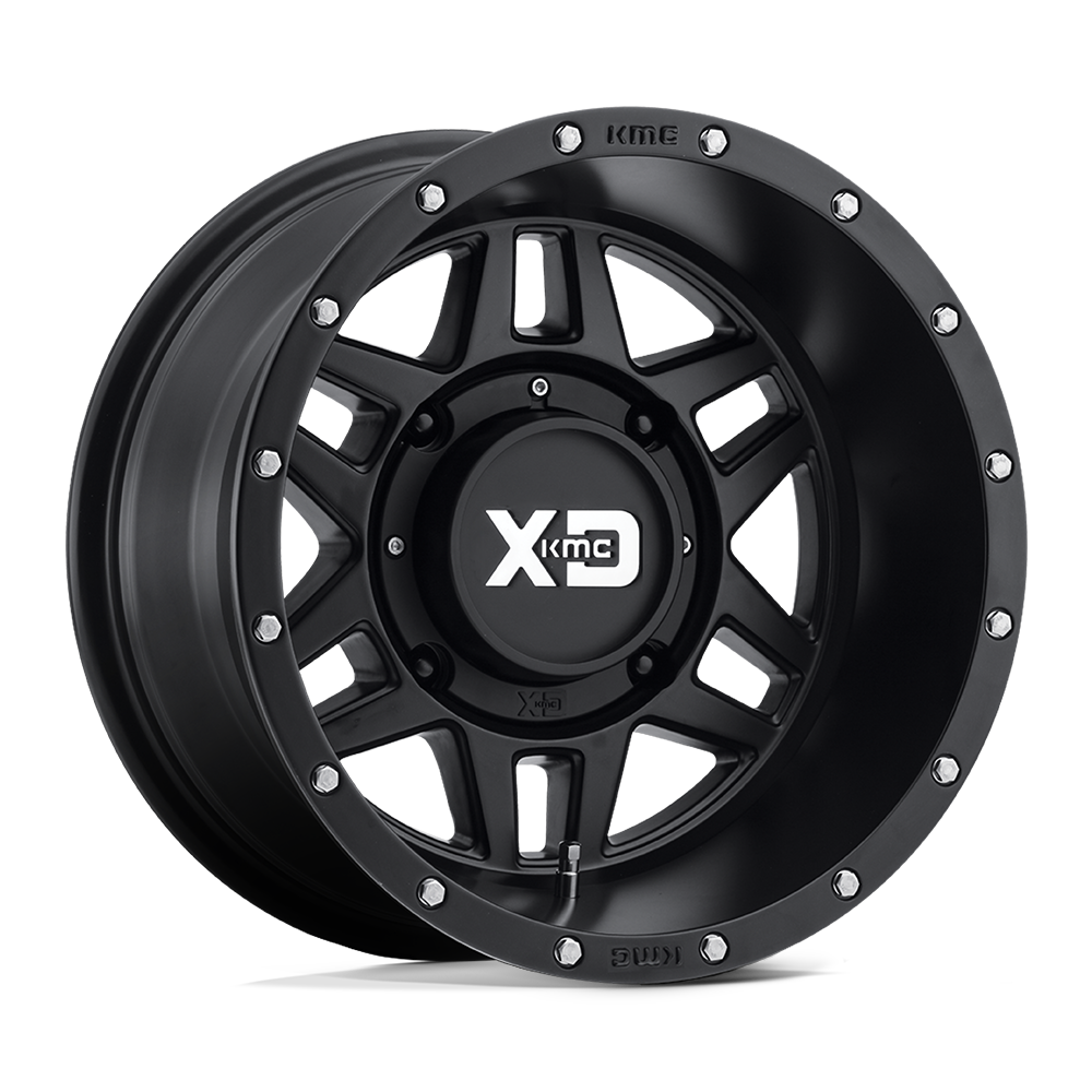 XD Powersports XS128 MACHETE Black wheel
