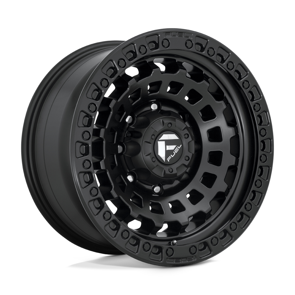 Fuel 1PC D633 ZEPHYR Black wheel