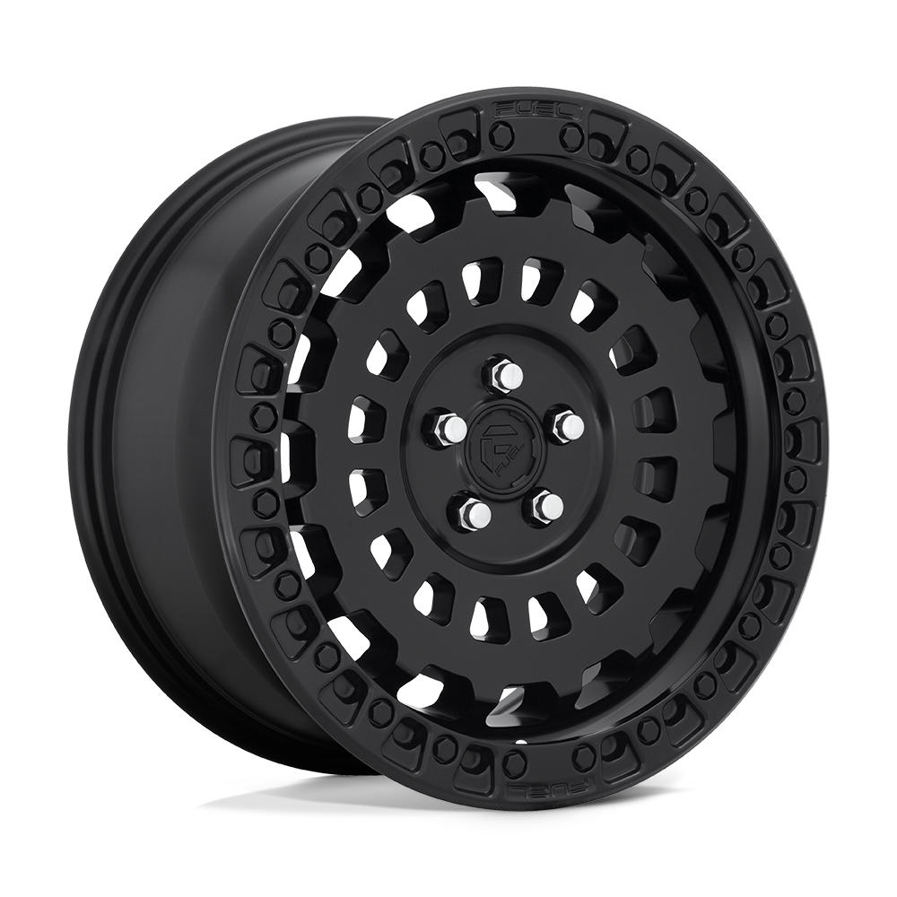 Fuel 1PC D633 ZEPHYR Black wheel
