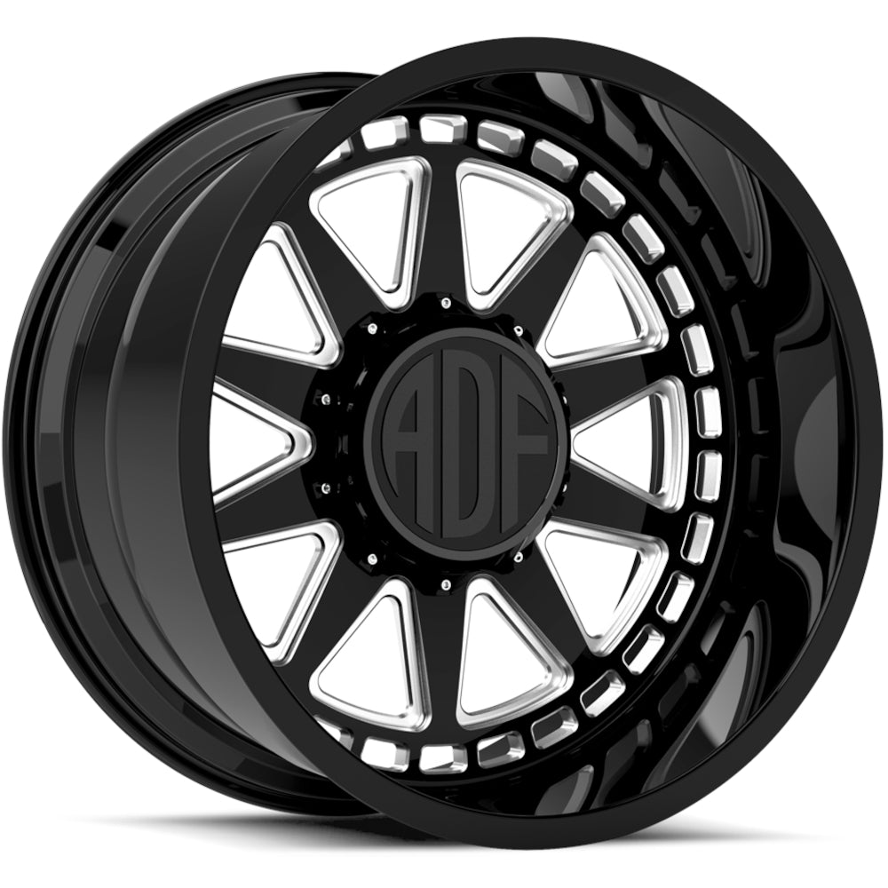 ADF Taladega SS Black Milled Wheel