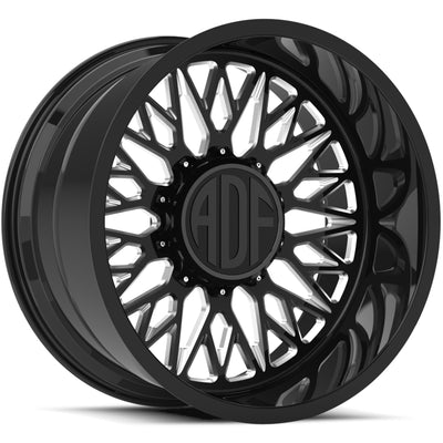 ADF Techno Mesh SS Black Milled Wheel