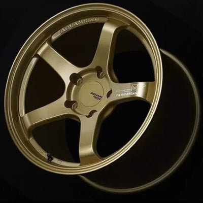 Advan Racing GT for Porsche Gold Wheel