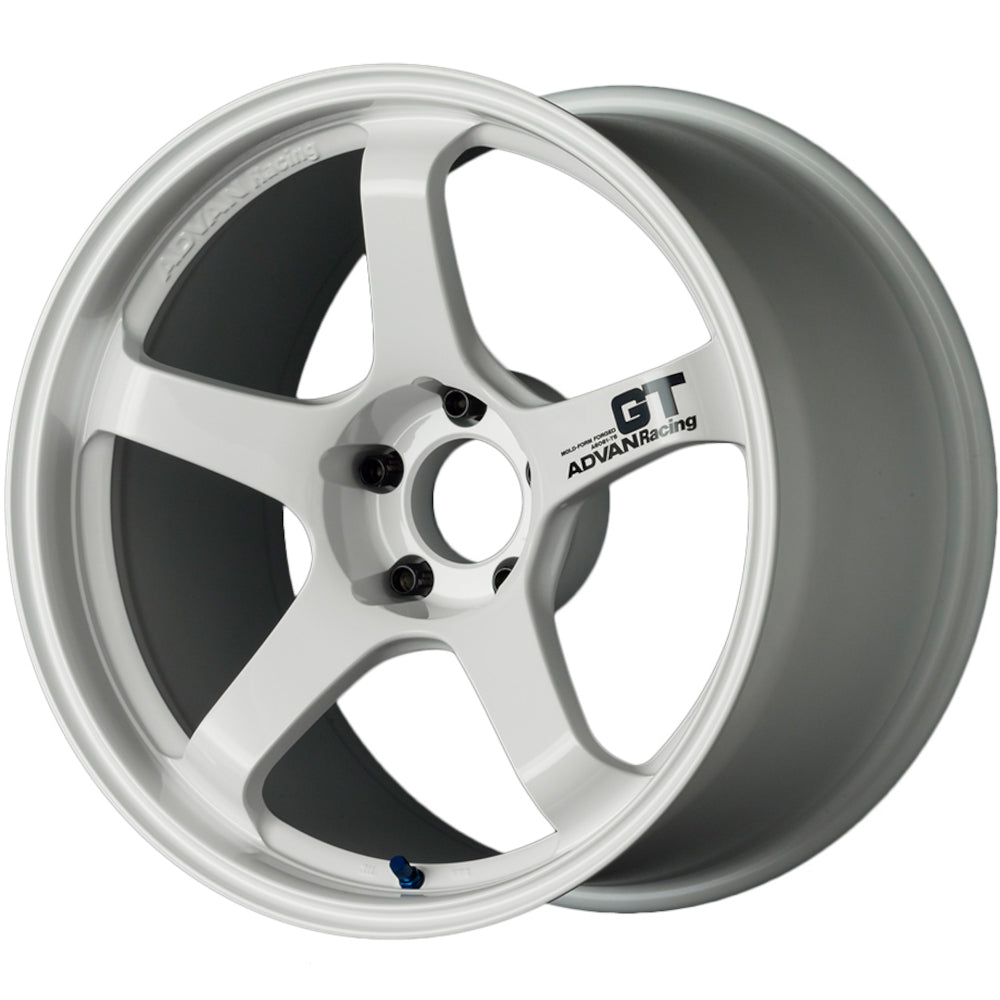Advan Racing GT Premium White Wheel
