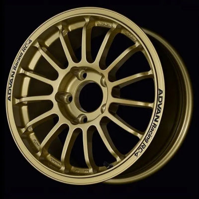 Advan Racing RC-4 Gold wheel