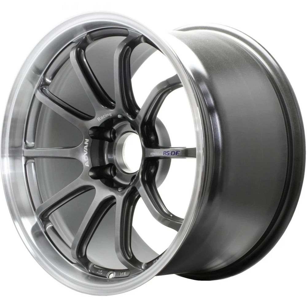 Advan Racing RS-DF Progressive Hyperblack Machined Wheel