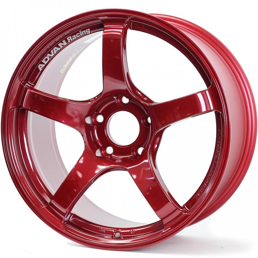 Advan Racing TC4 Candy Red Wheel