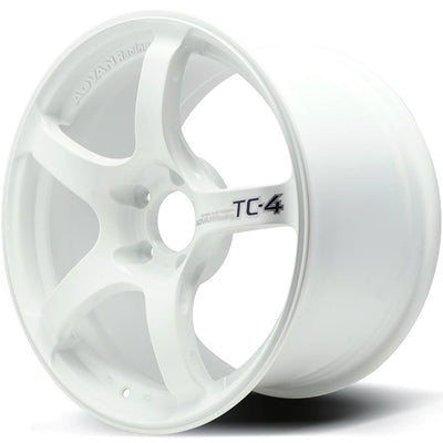 Advan Racing TC4 White Wheel