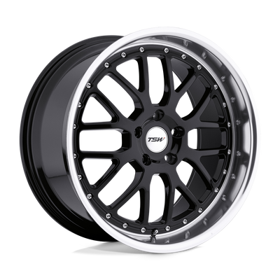TSW VALENCIA Black wheel