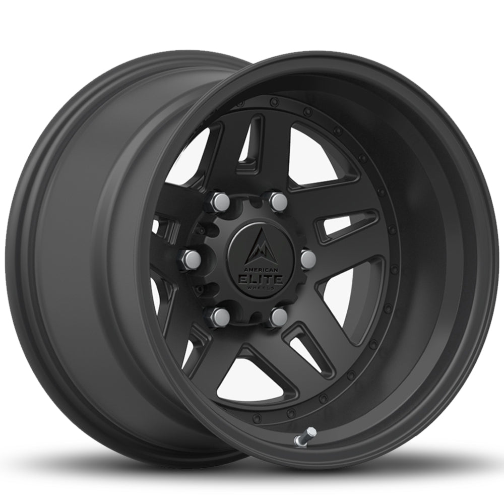 American Elite Champion Matte Black Wheel