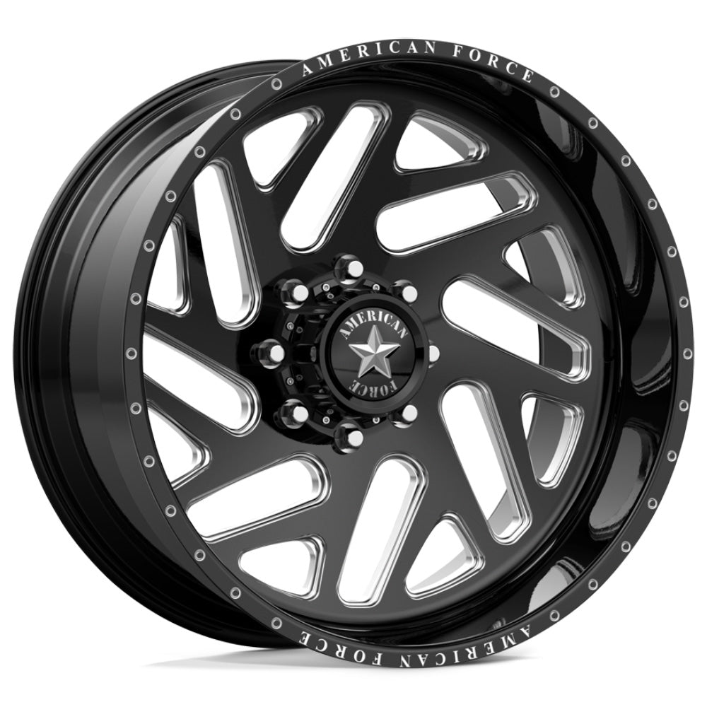 American Force Acid CC Black Milled Wheel