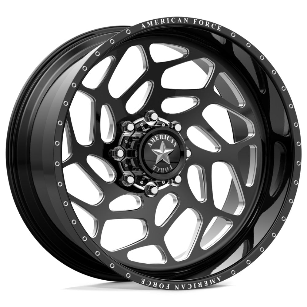 American Force Hornet CC Black Milled Wheel
