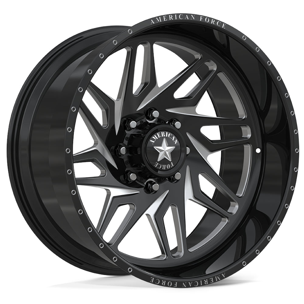American Force Jackal CC Black Milled Wheel