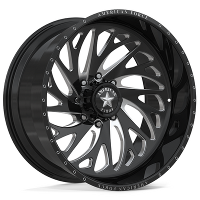 American Force Jolt CC Black Milled Wheel