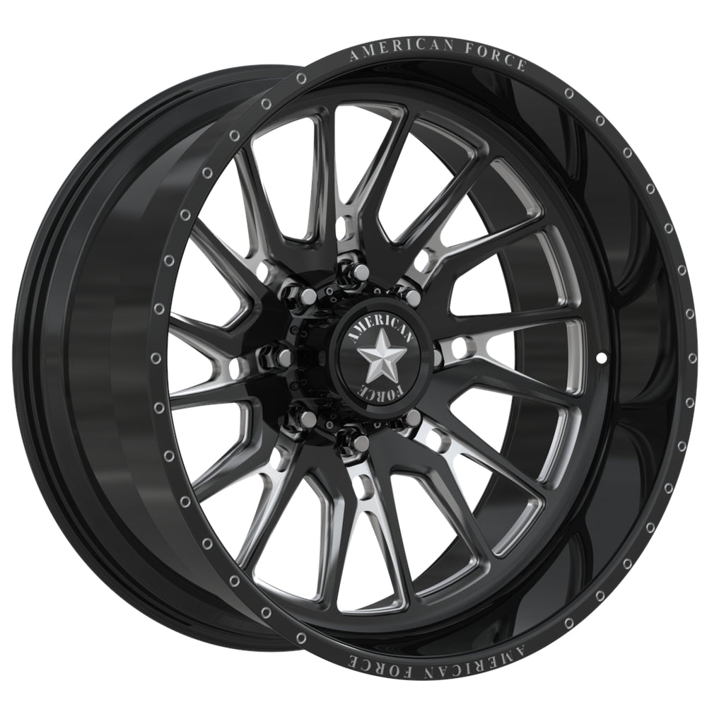 American Force Kane CC Black Milled Wheel
