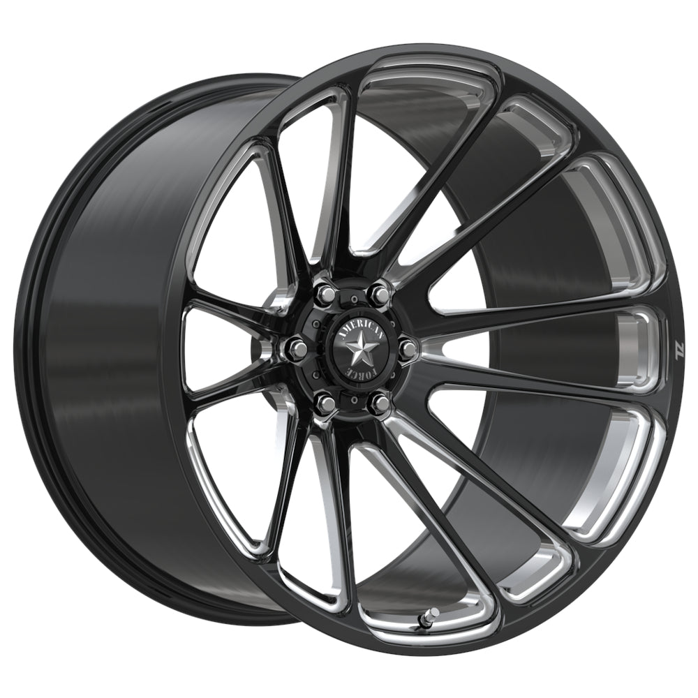 American Force Thermo ZL 6 Black Milled Wheel