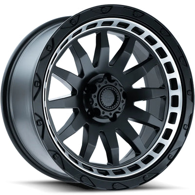 American Outlaw Flint Lock Black Machined Wheel