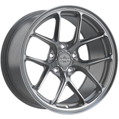 Anovia AN-12 Gunmetal Machined Wheel