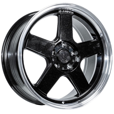Anovia Highball Black Machined Wheel
