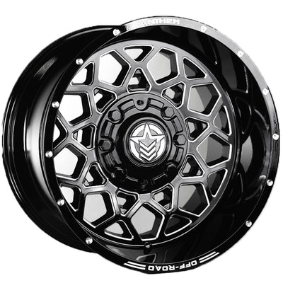 Anthem Off-Road Avenger Black Milled Wheel