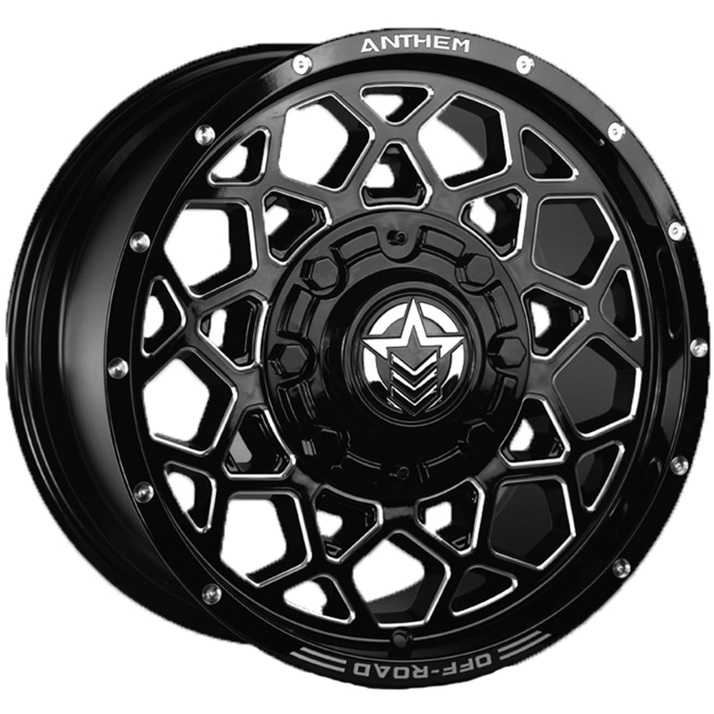 Anthem Off-Road Avenger Black Milled Wheel