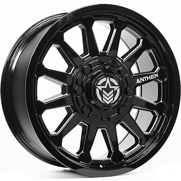Anthem Off-Road Intimidator Black Milled Wheel