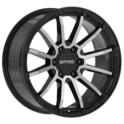 Anthem Off-Road Raider Black Machined Wheel