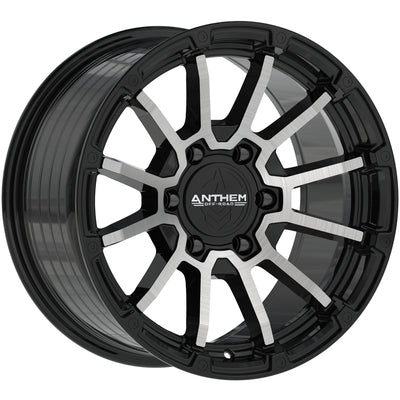 Anthem Off-Road Raider Black Machined Wheel