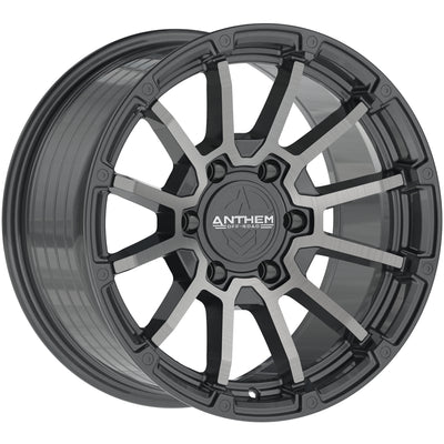 Anthem Off-Road Raider Gunmetal Machined Wheel