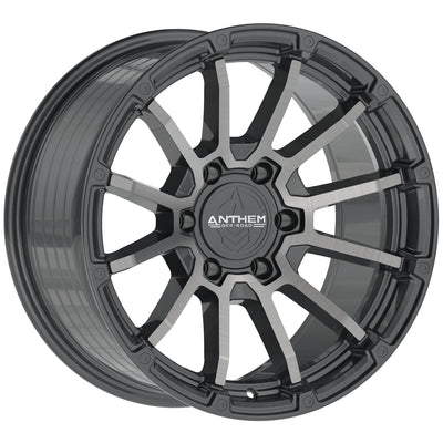 Anthem Off-Road Raider Gunmetal Machined Wheel