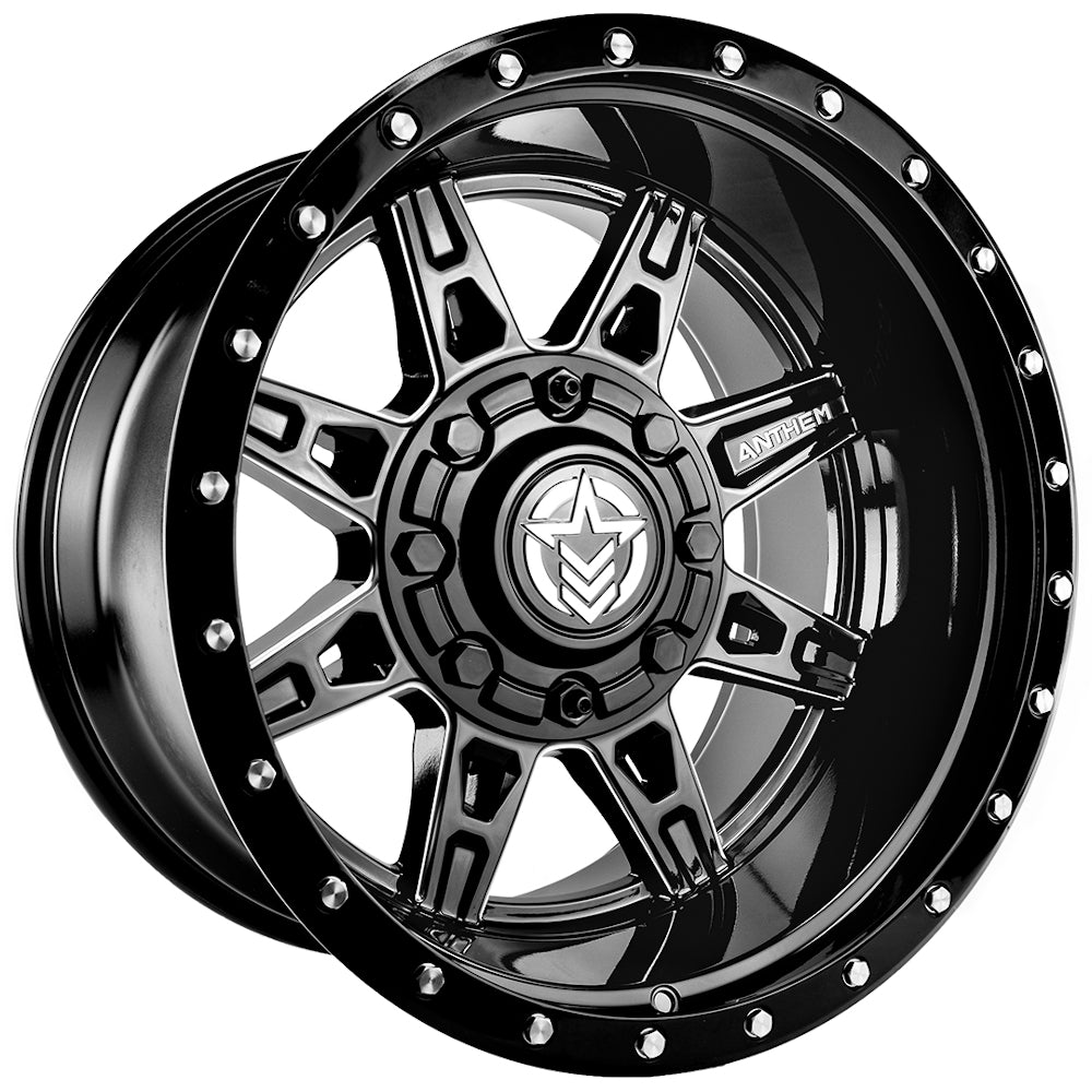 Anthem Off-Road Rogue Black Milled Wheel