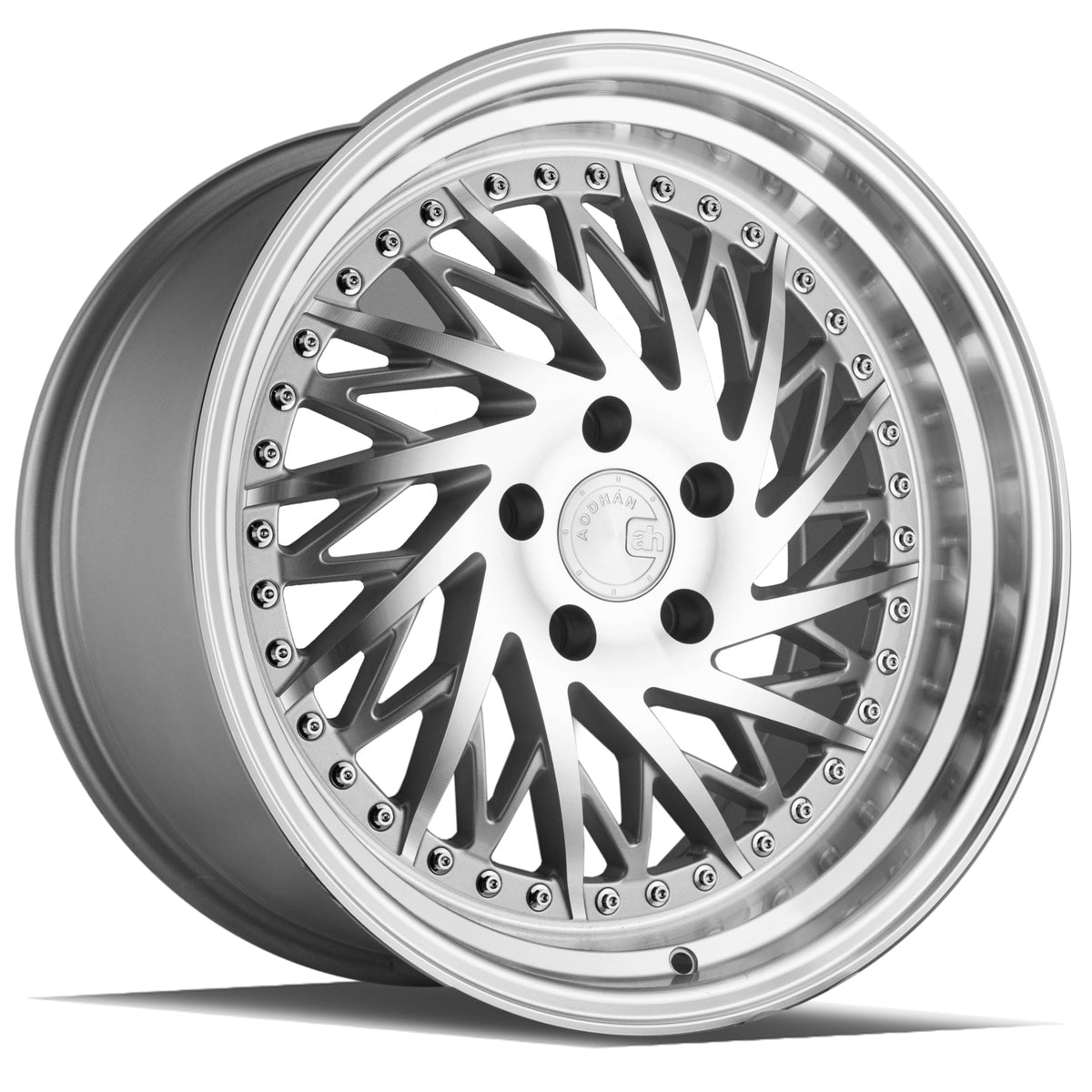 Aodhan DS03 Silver Machined Wheel