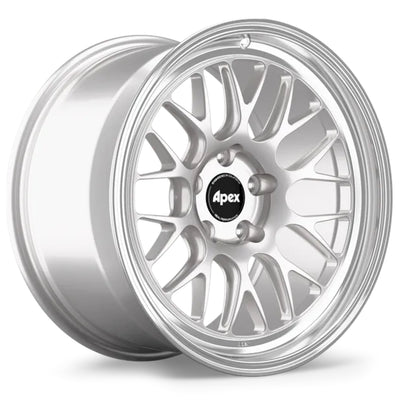 Apex ML-10RT Silver Machined Wheel