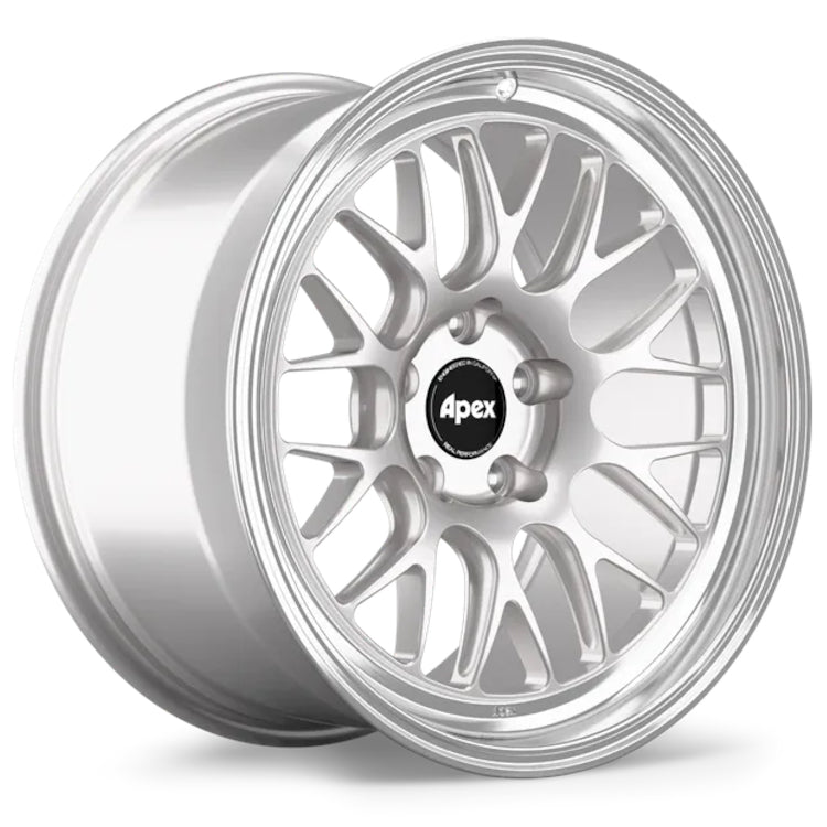 Apex ML-10RT Silver Machined Wheel