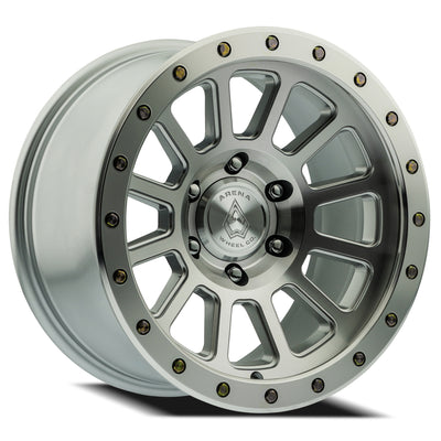 Arena Ammo Silver Machined Wheel