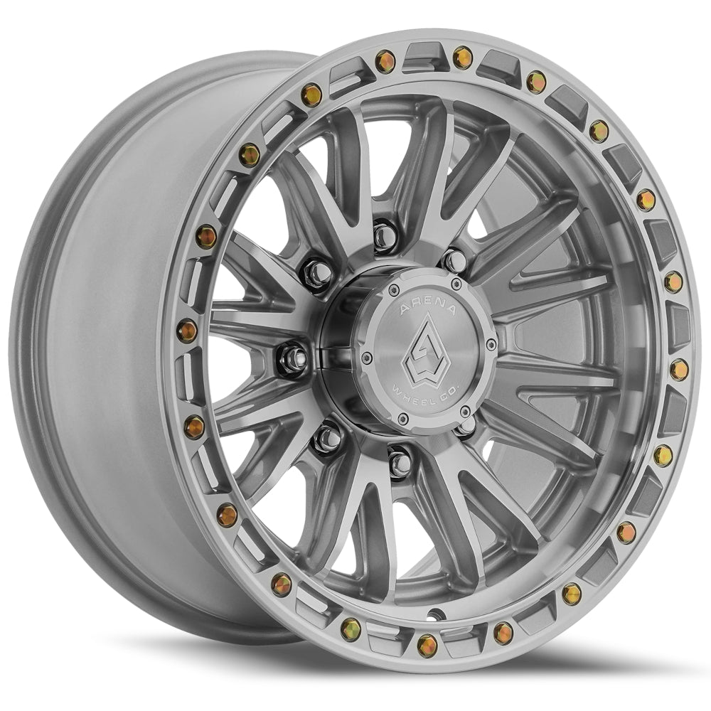 Arena Atlas Silver Machined Wheel