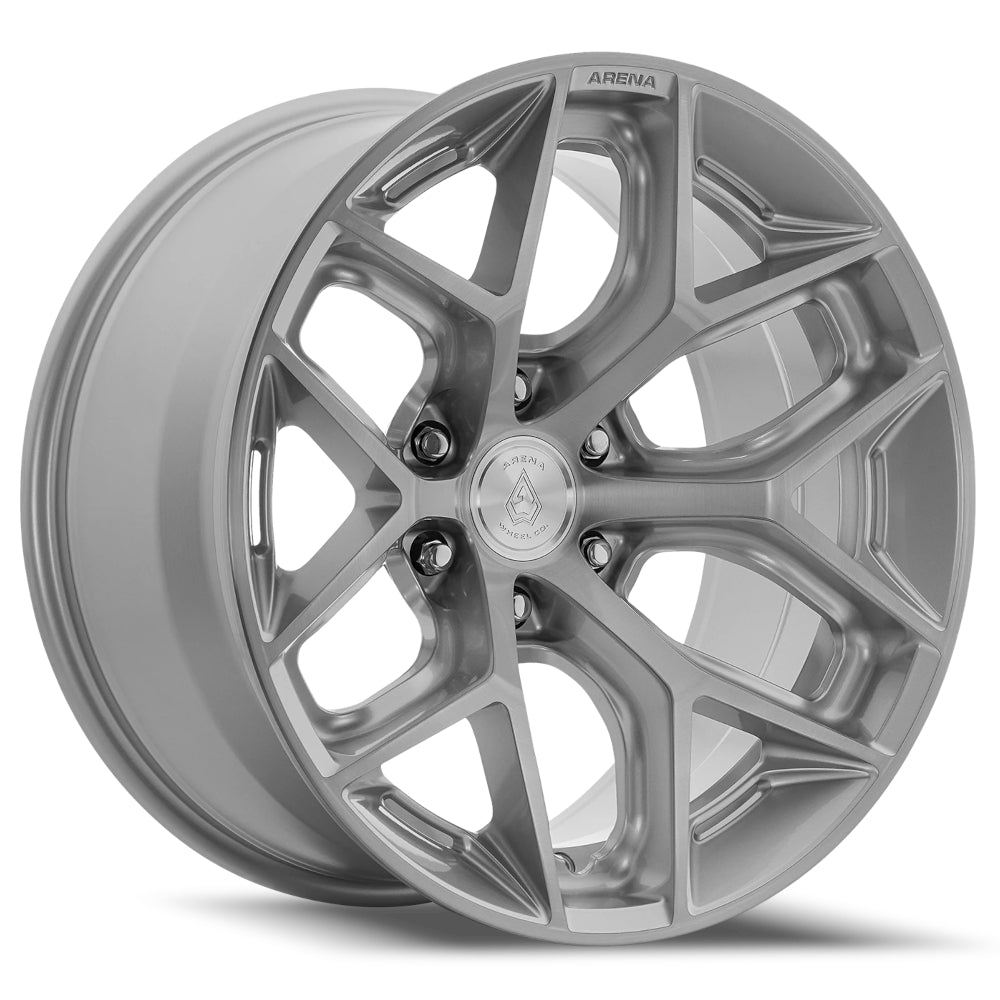 Arena Luxor Silver Brushed Wheel