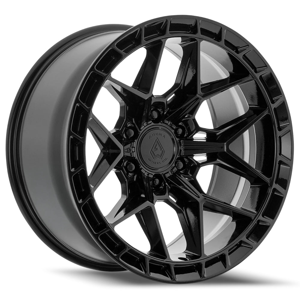 Arena Rampage Gloss Black Wheel