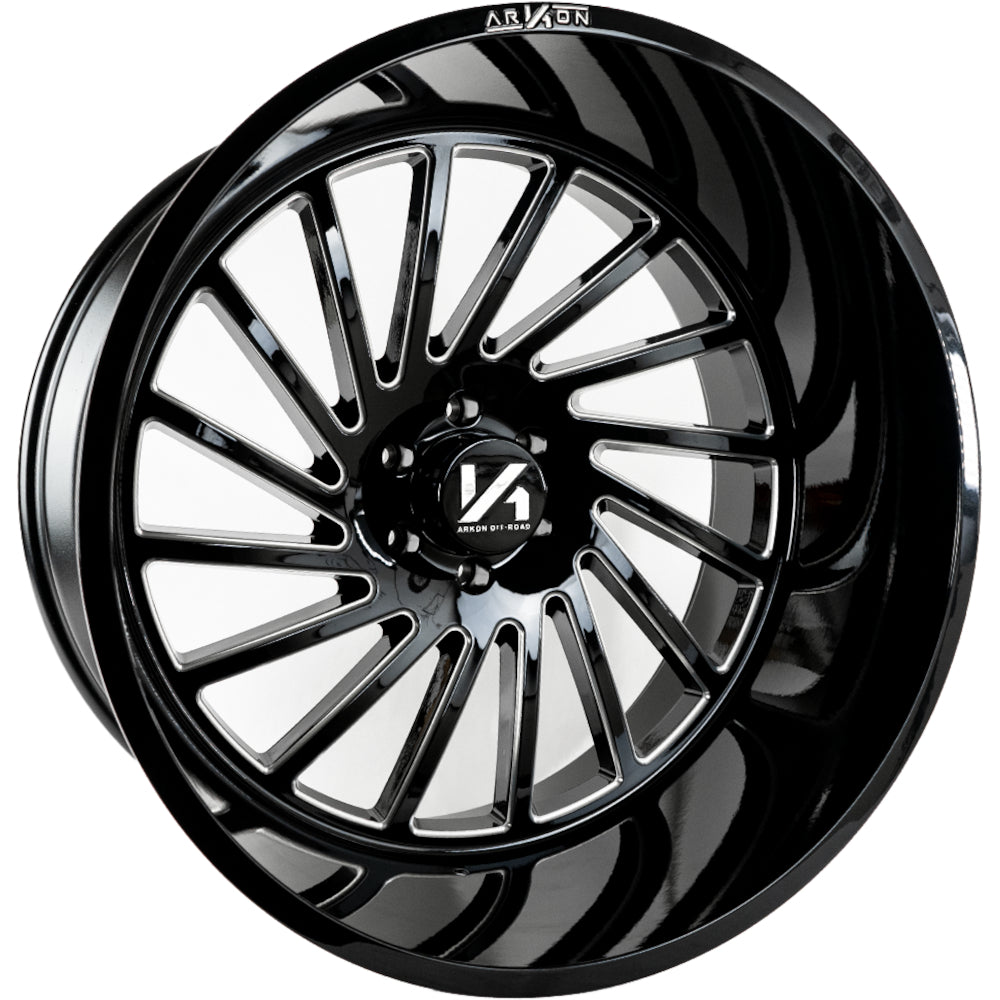 ARKON OFF-ROAD Caesar Black Milled Wheel