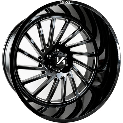 ARKON OFF-ROAD Caesar Black Milled Wheel