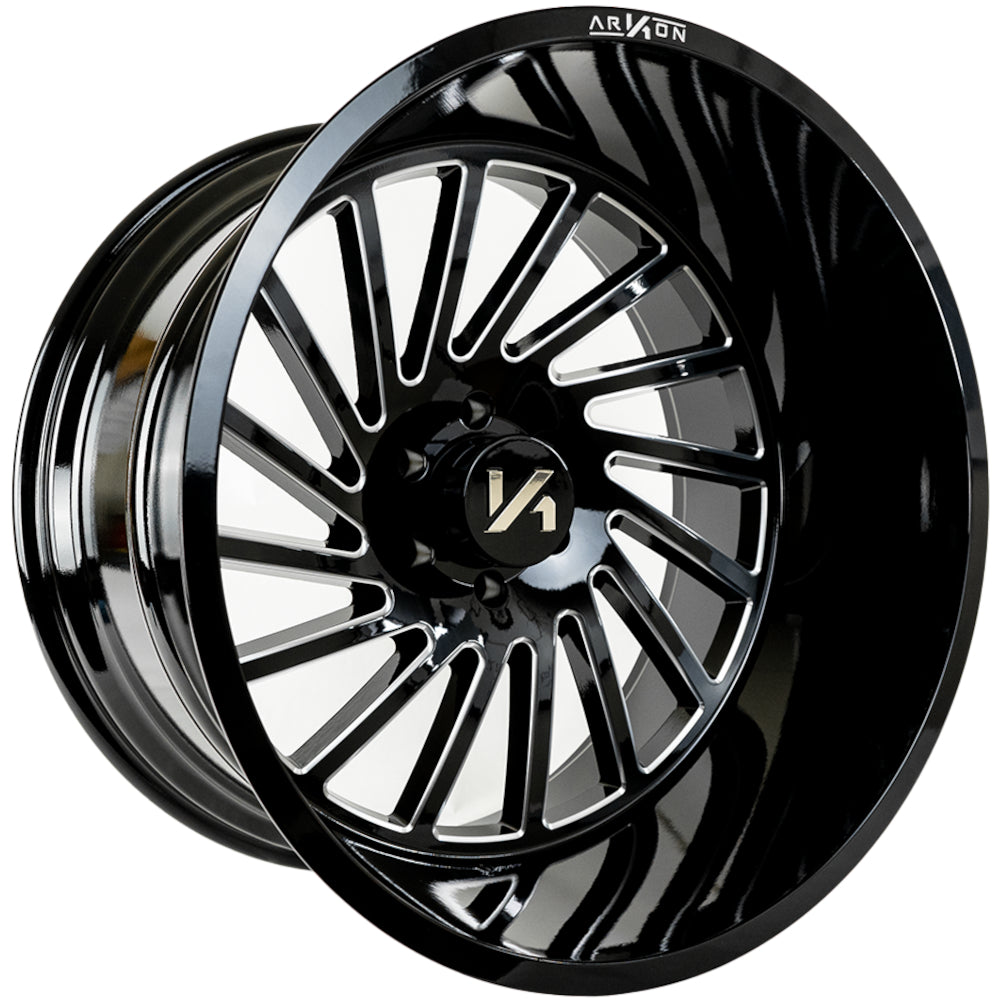 ARKON OFF-ROAD Caesar Black Milled Wheel