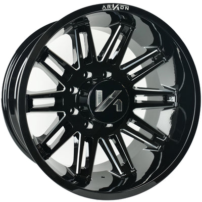 ARKON OFF-ROAD Churchill Black Milled Wheel