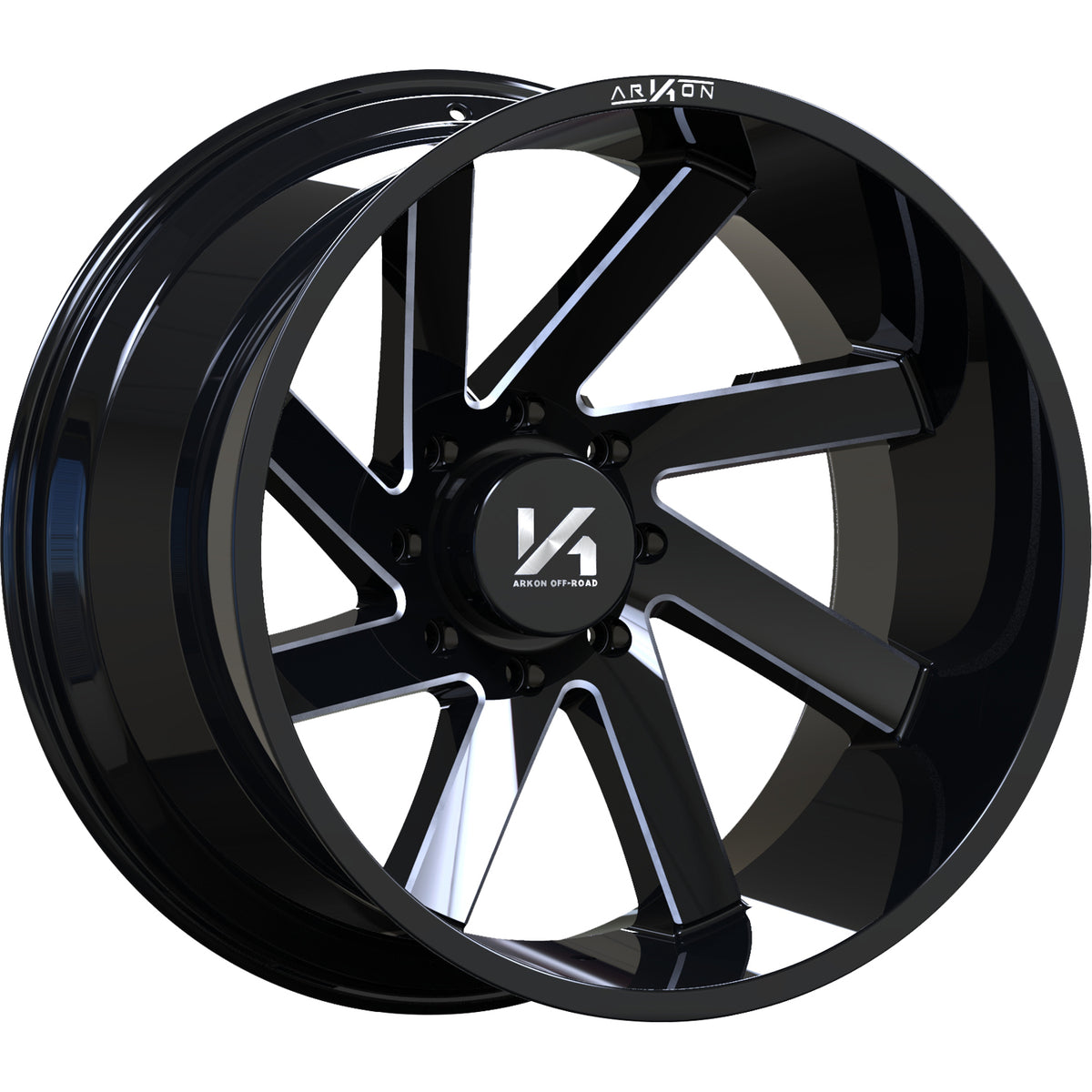 ARKON OFF-ROAD Lincoln Black Milled Wheel