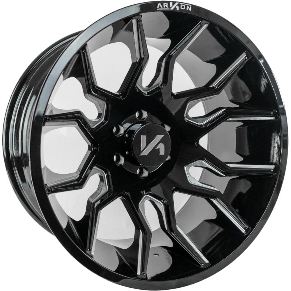 ARKON OFF-ROAD Roosevelt Black Milled Wheel