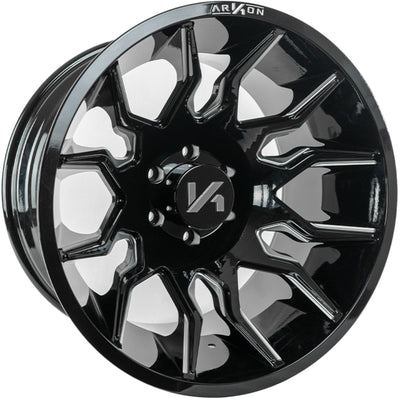 ARKON OFF-ROAD Roosevelt Black Milled Wheel
