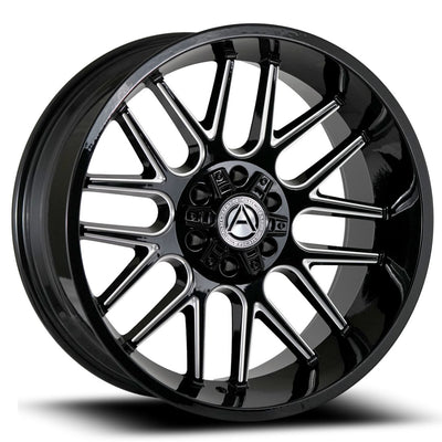 Artem Offroad A202 Black Milled Wheel